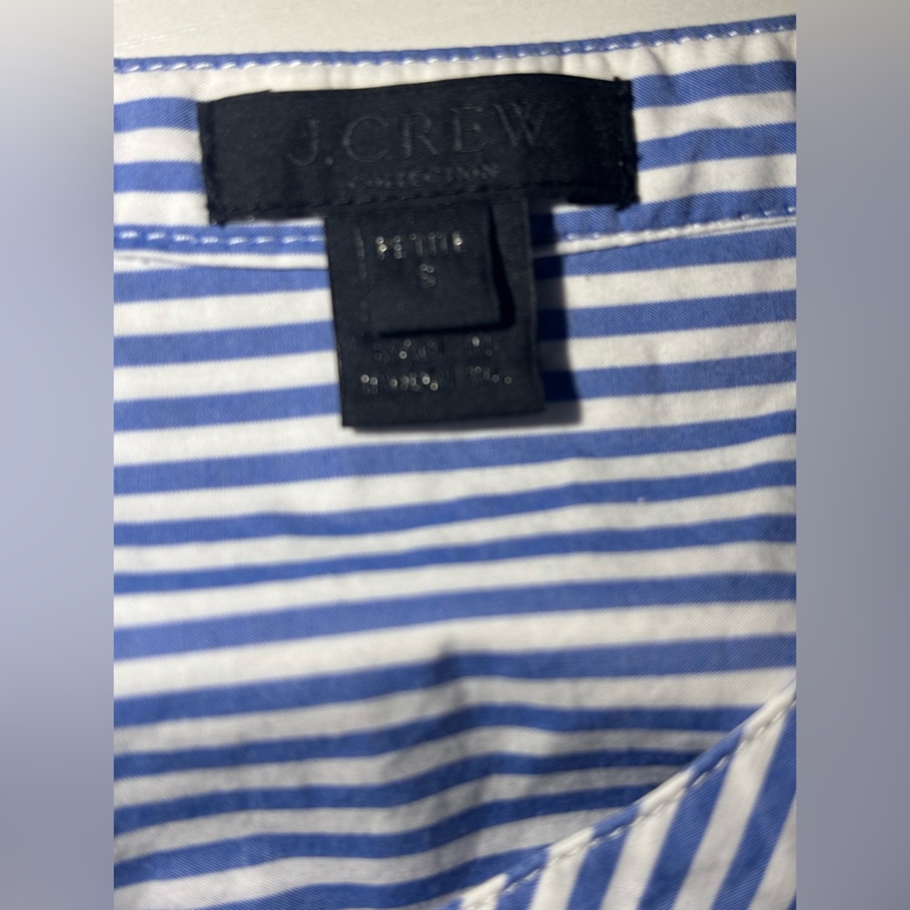 J.Crew Sleeveless Shirt Dress. - Picture 7 of 7